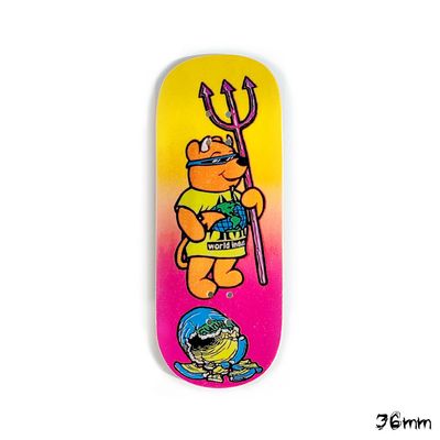 Boardkennel Fingerboard Deck World industries Rocco 36mm Popsicle