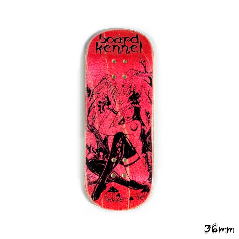 Boardkennel Fingerboard Deck Red Demon 36mm Popsicle