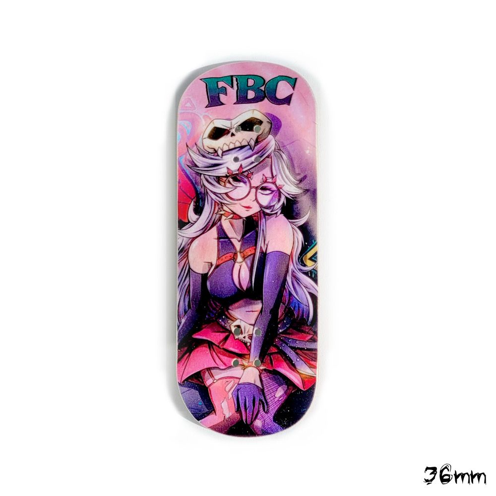 Boardkennel Fingerboard Deck FBC Purah 36mm Popsicle