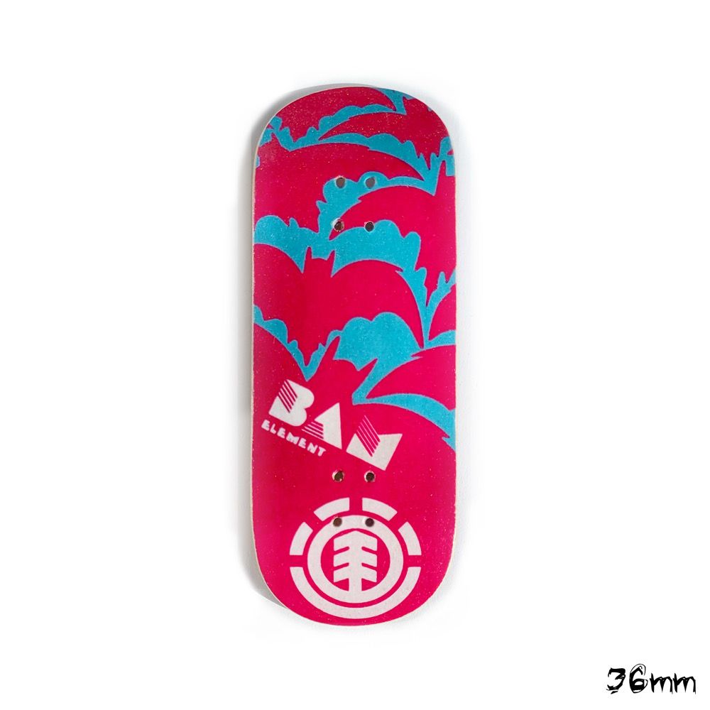 Boardkennel Fingerboard Deck Element Bam Bats 36mm Popsicle