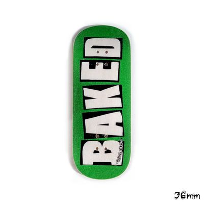 Boardkennel Fingerboard Deck Baked Green 36mm Popsicle