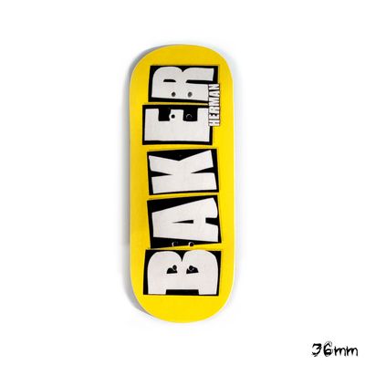 Boardkennel Fingerboard Deck Baker Herman Yellow 36mm Popsicle