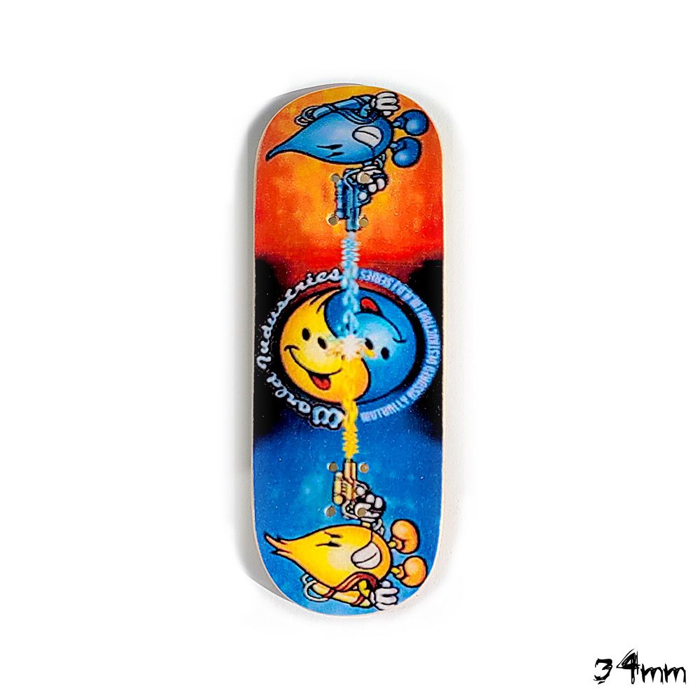 Boardkennel Fingerboard Deck World industries Battle 34mm Popsicle