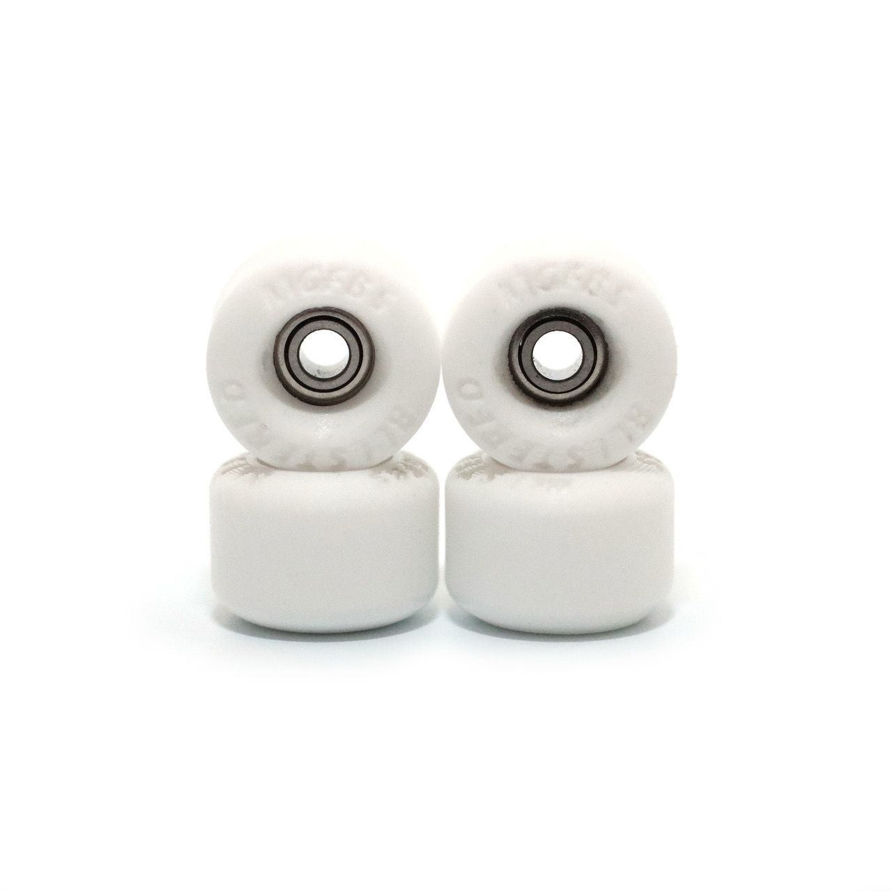 Blistered Fingerboard Wheels MGFBS Pro White