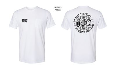 Unity Pocket T Shirt We Ride Together White 