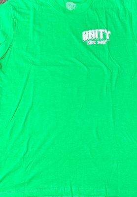 Unity T Shirt Bar Spin Kelly Green    
