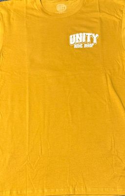 Unity T Shirt  Bar Spin Antique Gold  