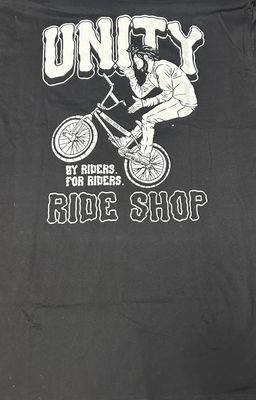 Unity T Shirt Bar Spin Black 