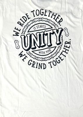 Unity T shirt We Ride Together White