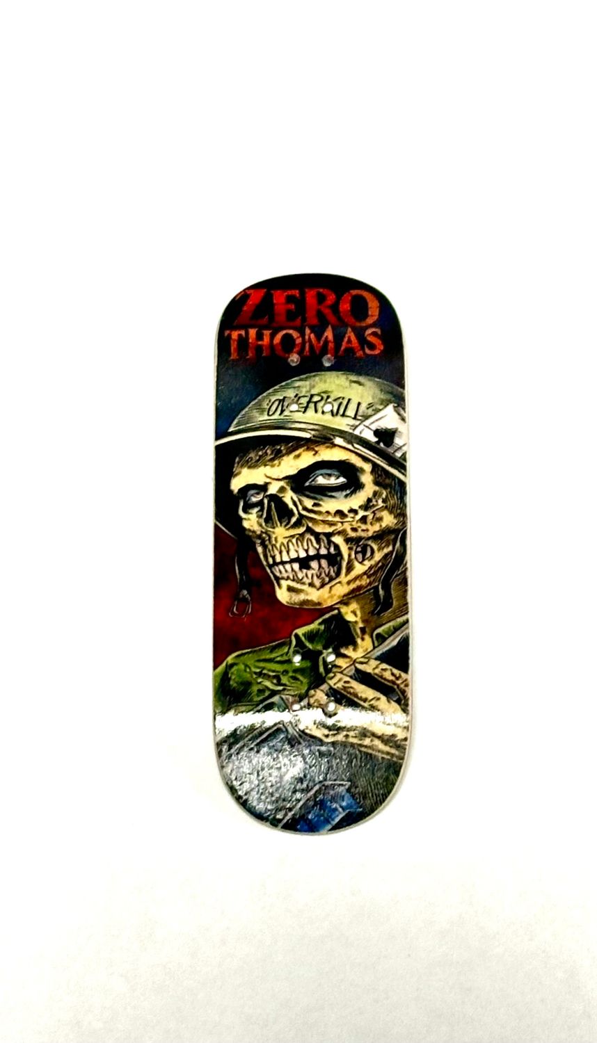 Boardkennel Fingerboard Deck Zero Thomas Overkill 32mm Popsicle