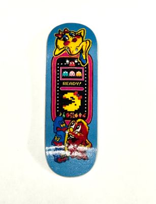 Boardkennel Fingerboard Deck Ms. Pac Man 32mm Popsicle