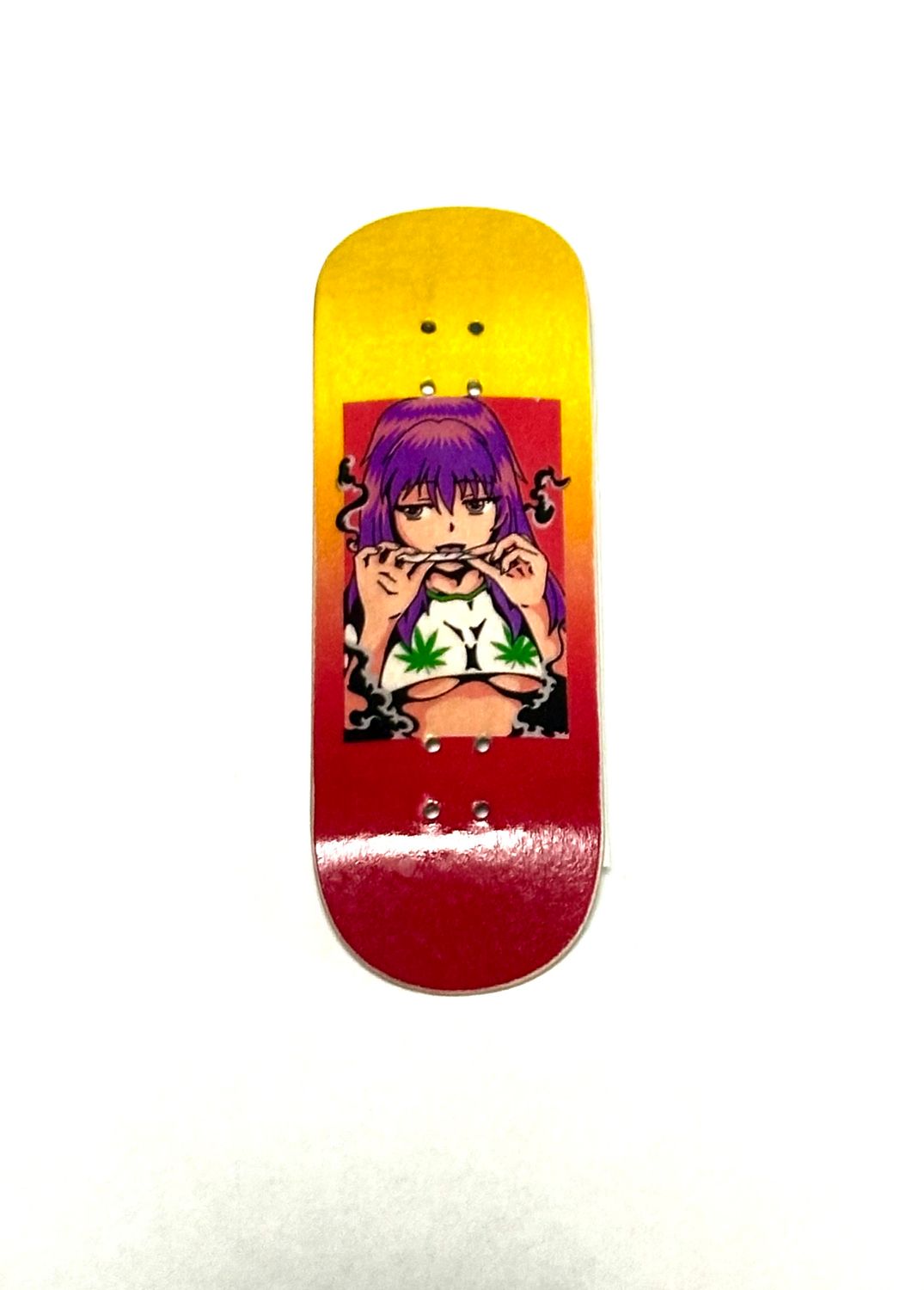 Boardkennel Fingerboard Deck Weed Girl 32mm Popsicle