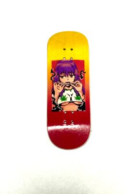 Boardkennel Fingerboard Deck Weed Girl 32mm Popsicle
