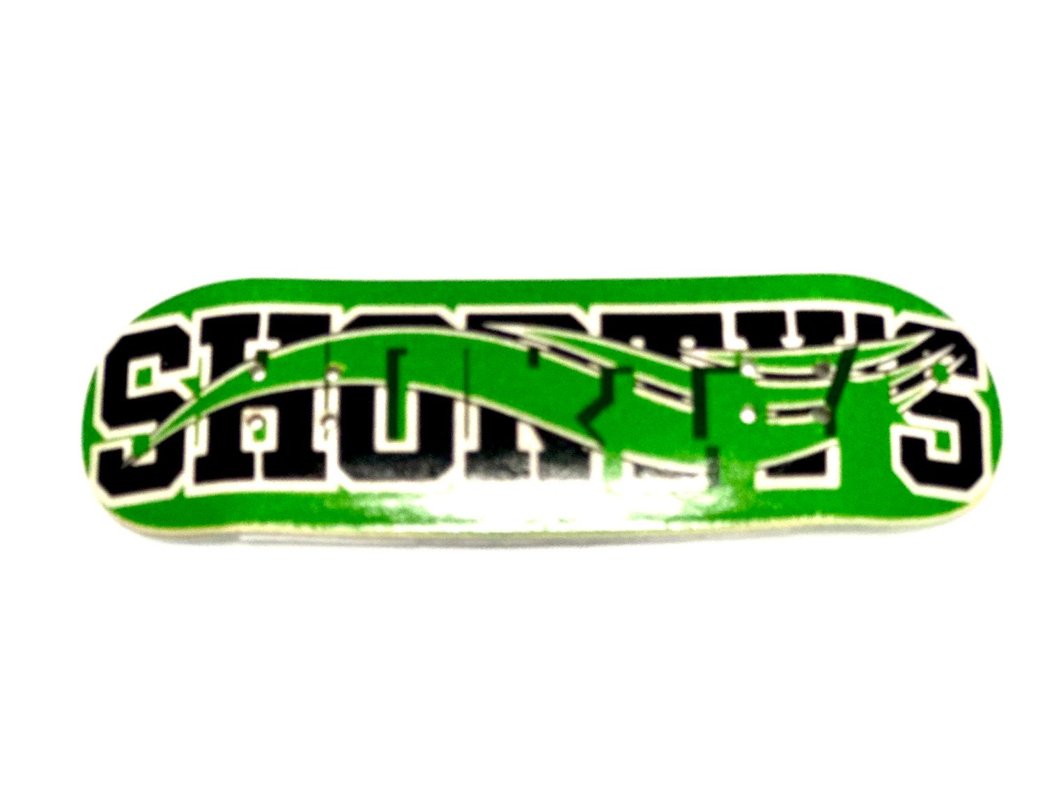 Boardkennel Fingerboard Deck Shorty&#39;s Green 29mm Popsicle