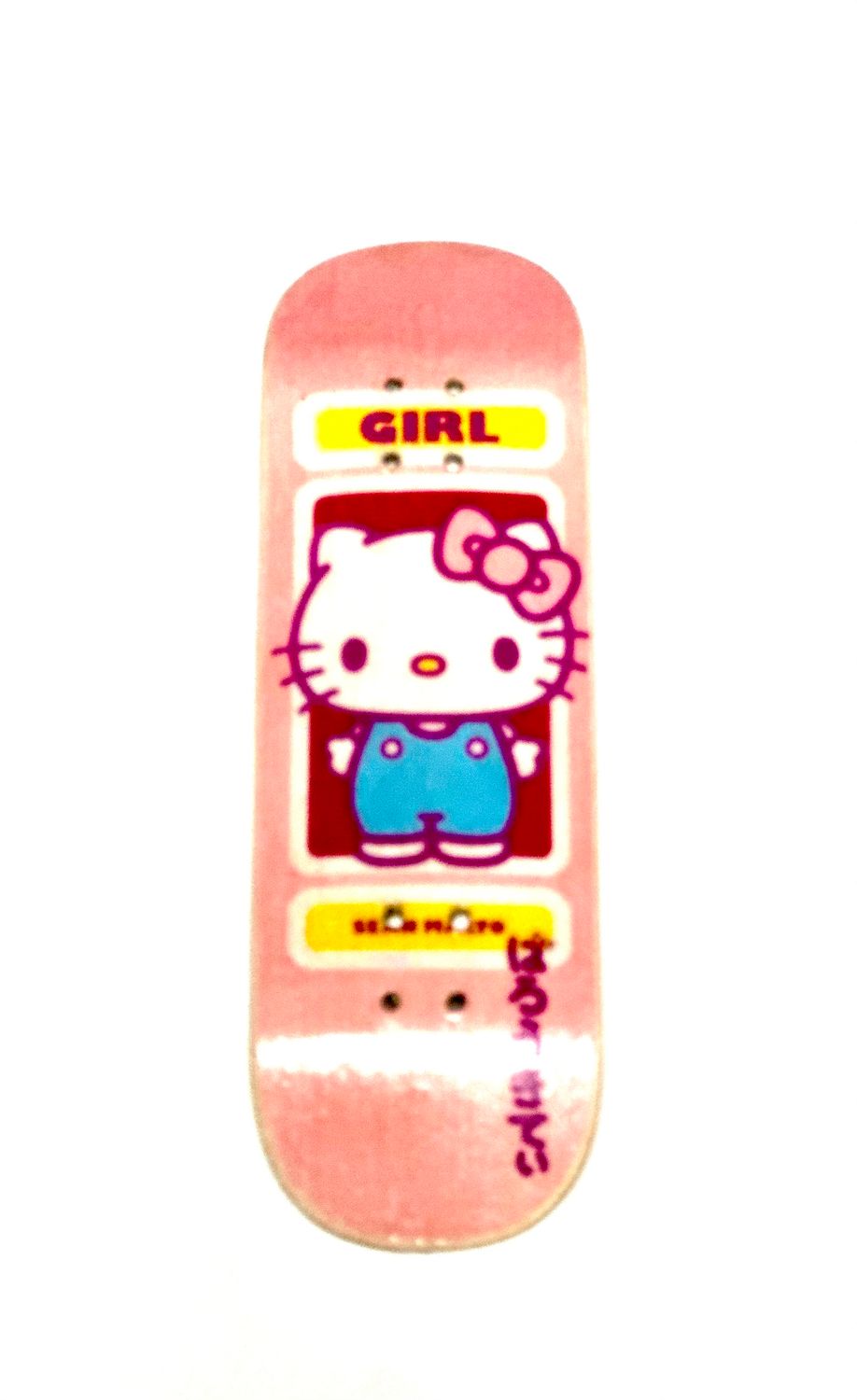 Boardkennel Fingerboard Deck Girl Hello Kity 29mm Popsicle