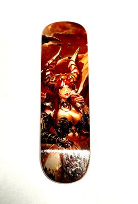 Boardkennel Fingerboard Deck Red Succubus 26mm Popsicle
