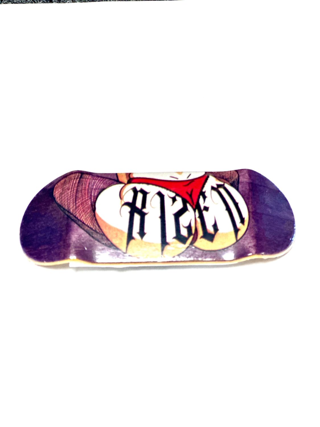 Rizen Fingerboard Deck Booty Tattoo 40mm Popsicle