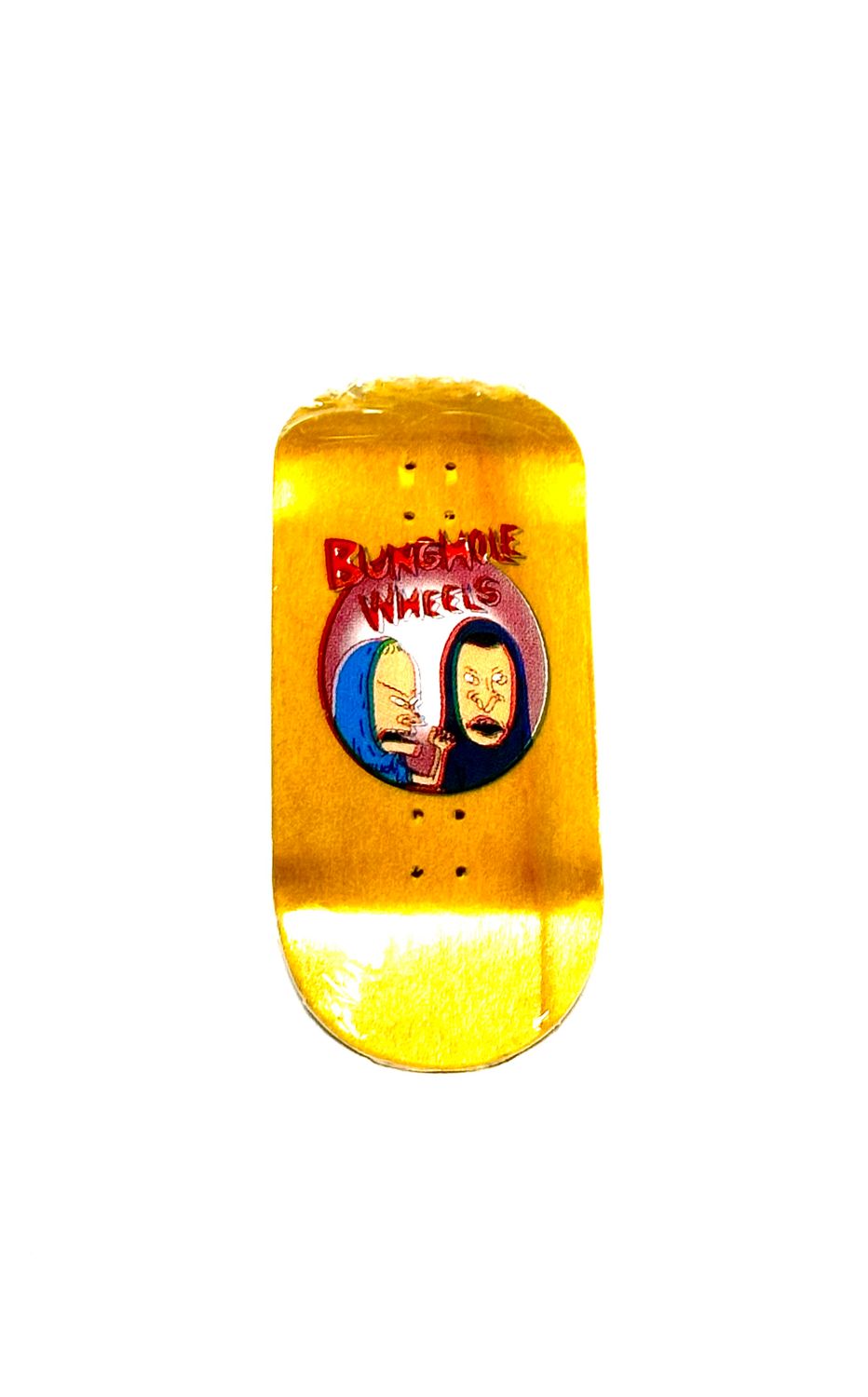Rizen Fingerboard Deck Bunghole Wheels 40mm Popsicle