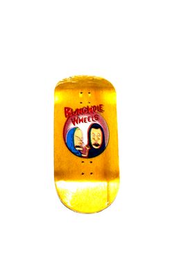 Rizen Fingerboard Deck Bunghole Wheels 40mm Popsicle