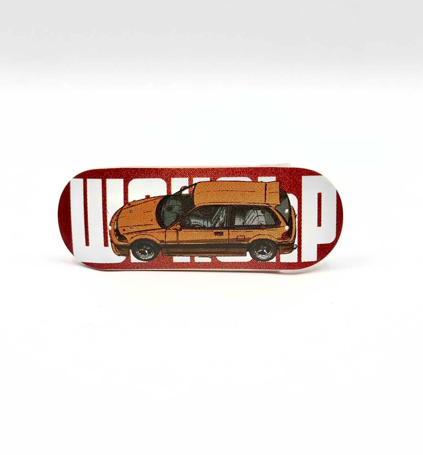 Wrkshp Fingerboards Deck 88 OG Hatchback Blood Orange  