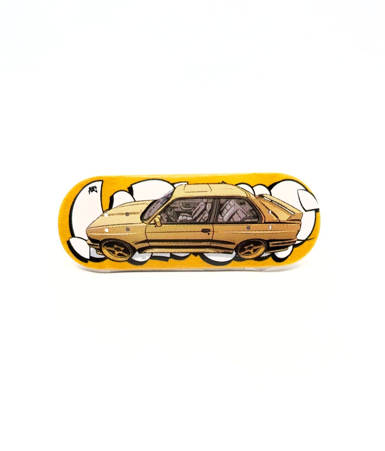 Wrkshp Fingerboards Deck The Chariot Yellow 