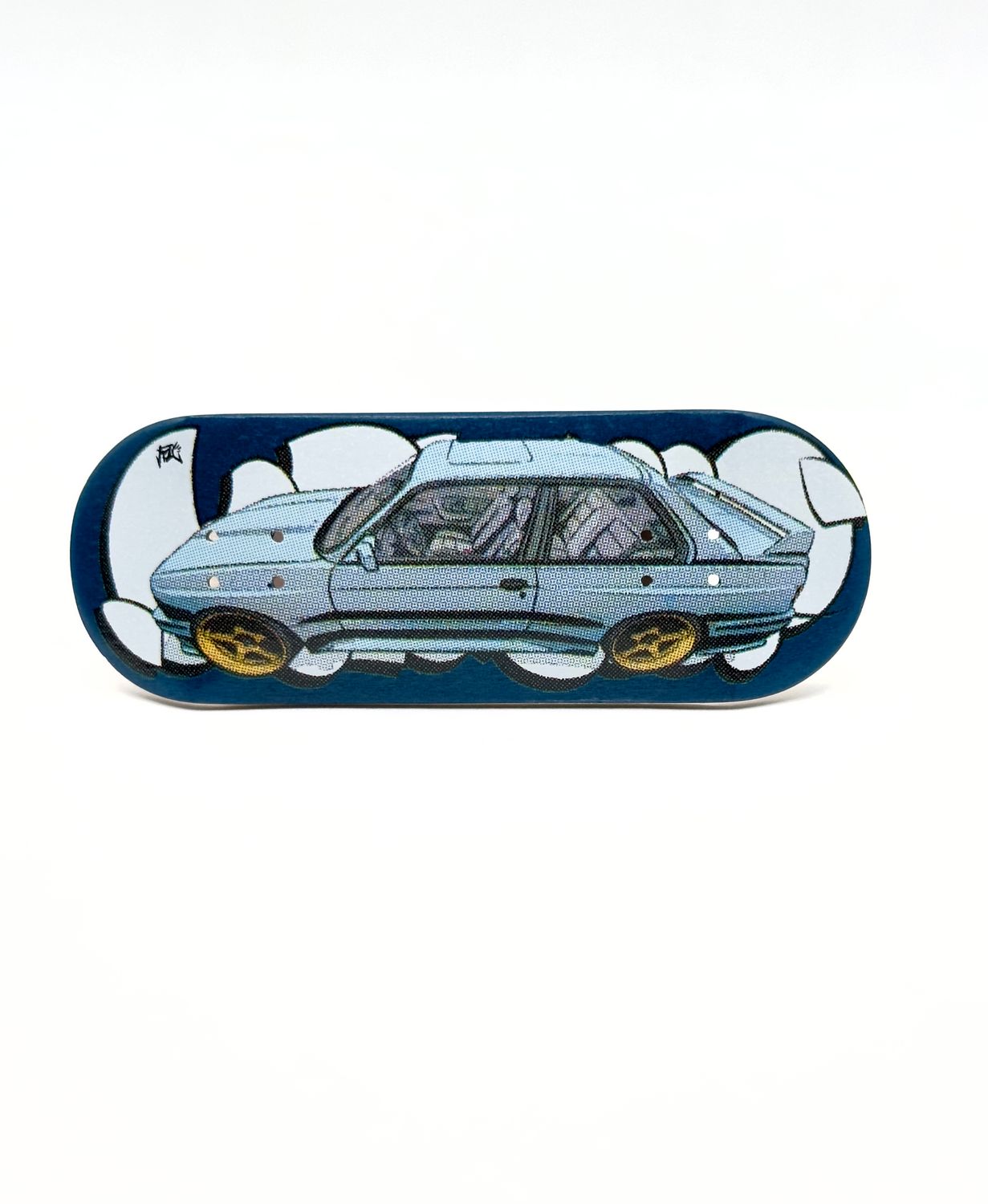 Wrkshp Fingerboards Deck The Chariot Blue     