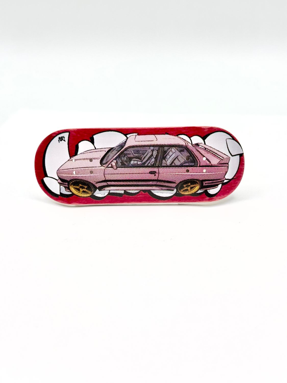 Wrkshp Fingerboards Deck The Chariot Pink    