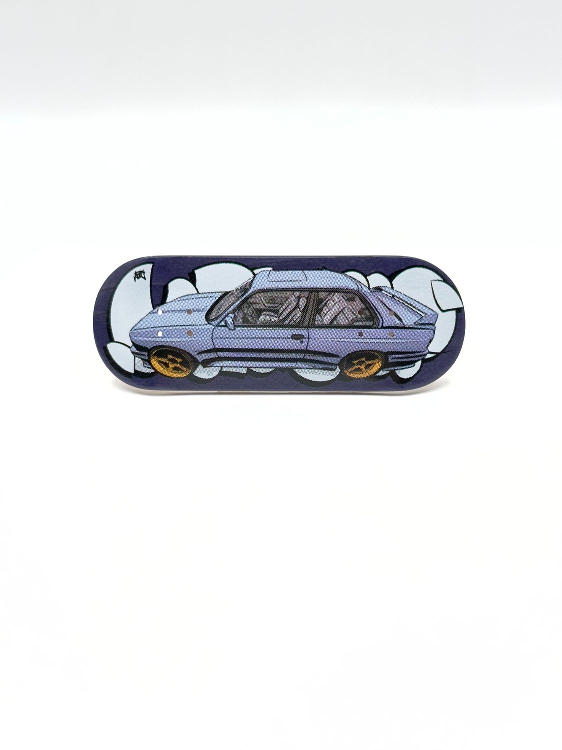 Wrkshp Fingerboards Deck The Chariot Purple   