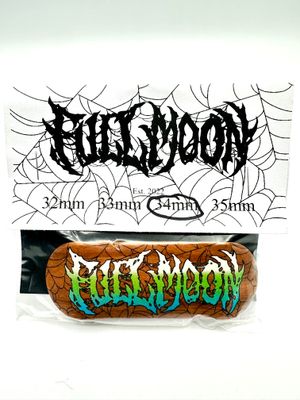 Full Moon Fingerboards Full Moon Logo Green Natural Ply  