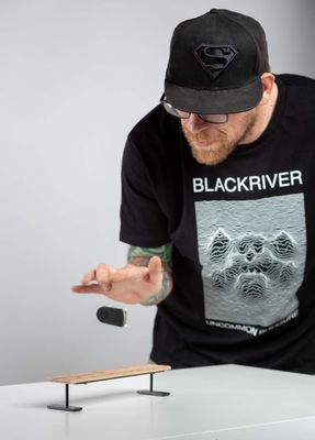 Blackriver Fingerboard Ramps-Street Bench