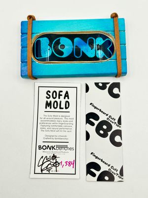 Bonk Benches Custom Sofa Mold Fingerboard Deck #1384 34mm