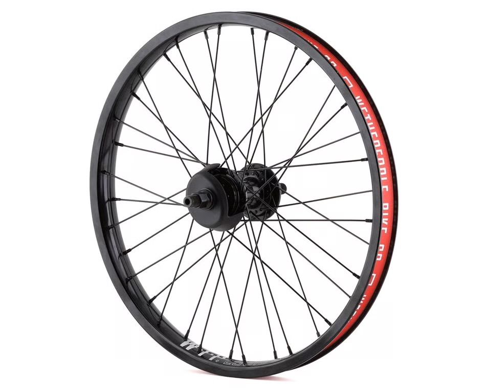 We The People Hybrid Rear Wheel - 20 14 x 110mm 36H 9T Freecoaster Left Side Drive  Nylon Hubguards Black