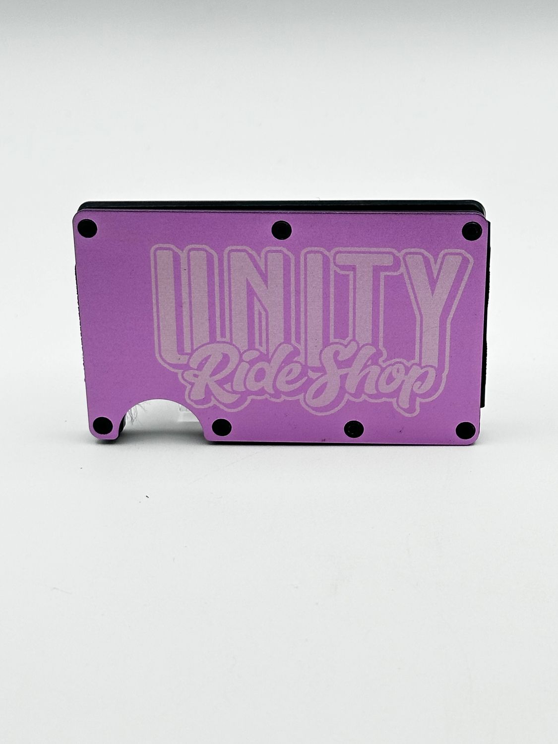 Unity Metal Wallet , Color: Purple