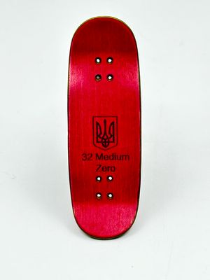 Workers FB FingerBoard Deck Unity Green/ Pink 32mm Zero Medium Shape