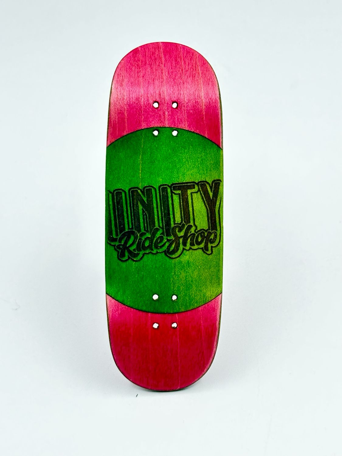 Workers FB FingerBoard Deck Unity Green/ Pink 32mm Zero Medium Shape