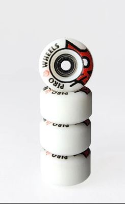 PIRO Performance Fingerboard Wheels Real Wear Graphic 