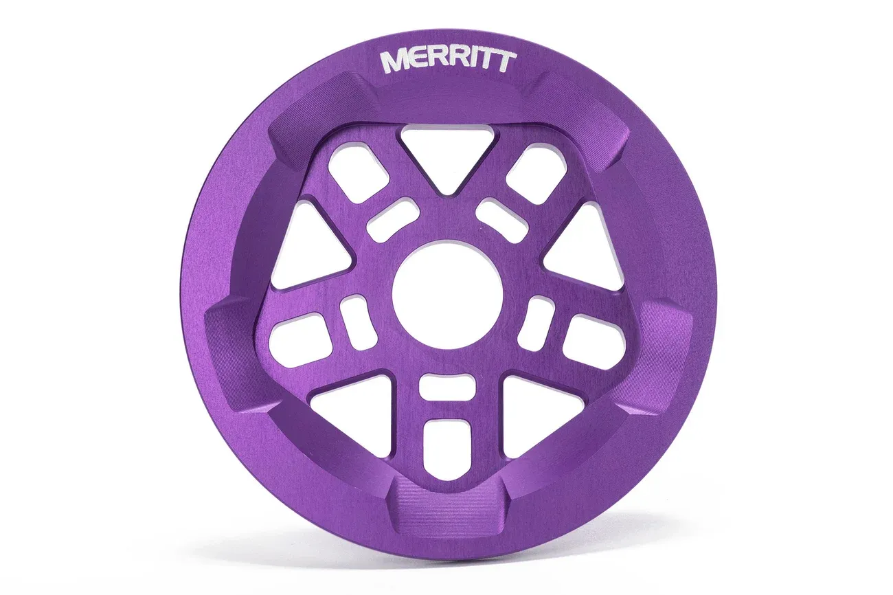 Merritt Begin Pentaguard Guarded Sprocket  25T, Color: Purple
