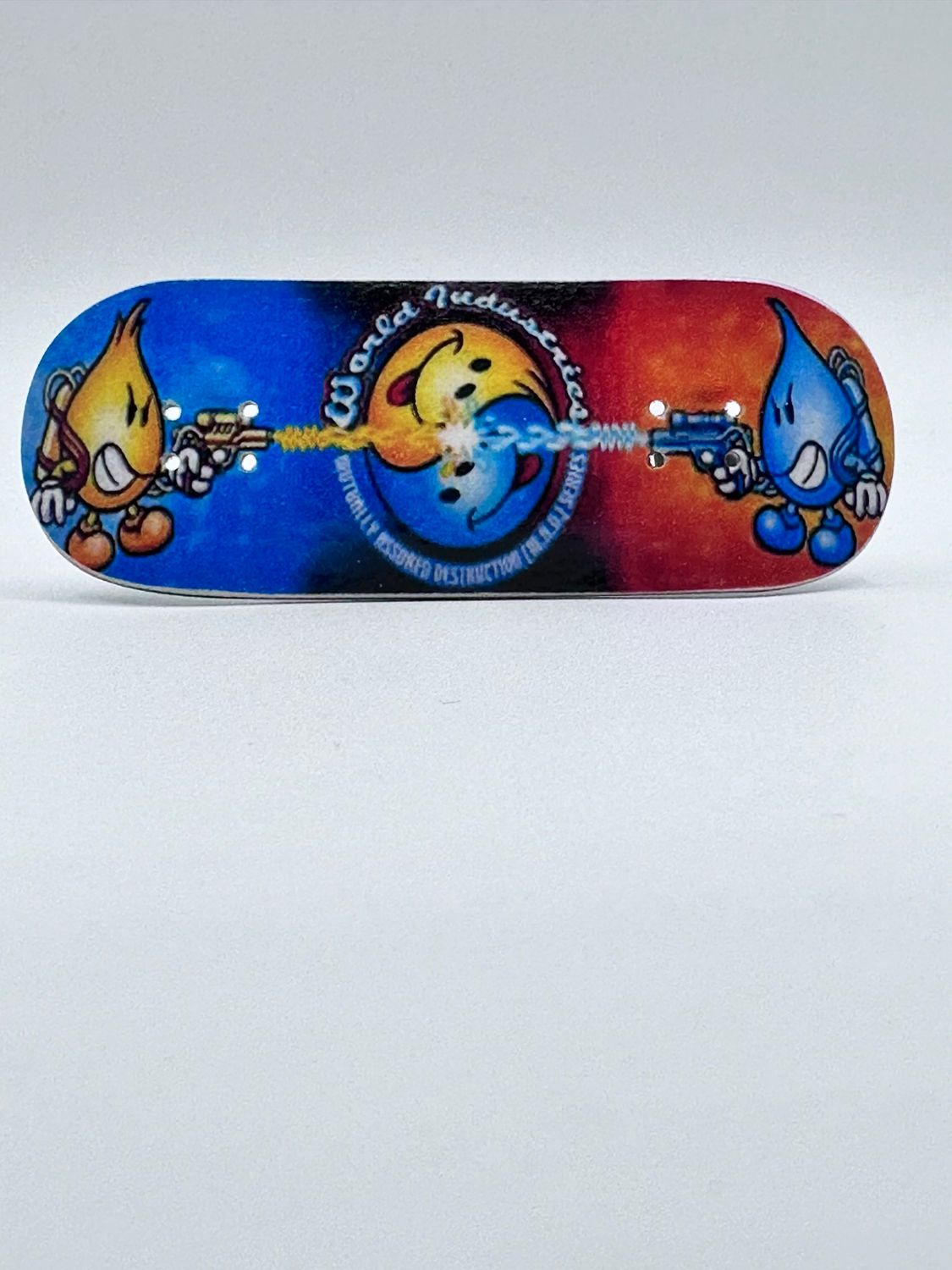 Boardkennel Fingerboard Deck World Industries Battle 34mm Popsicle
