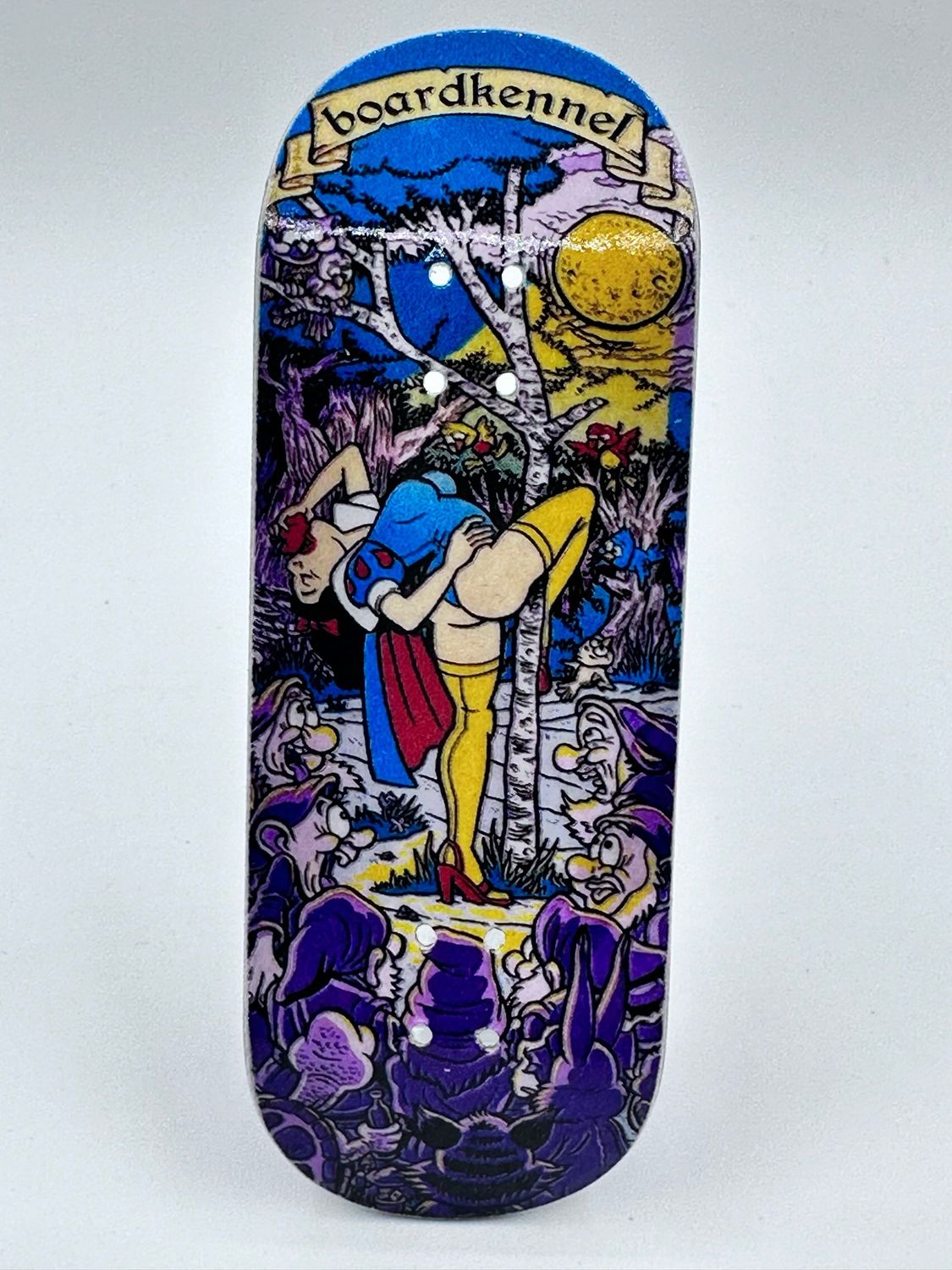 Boardkennel Fingerboard Deck Death Wish Story Time 34mm Popsicle