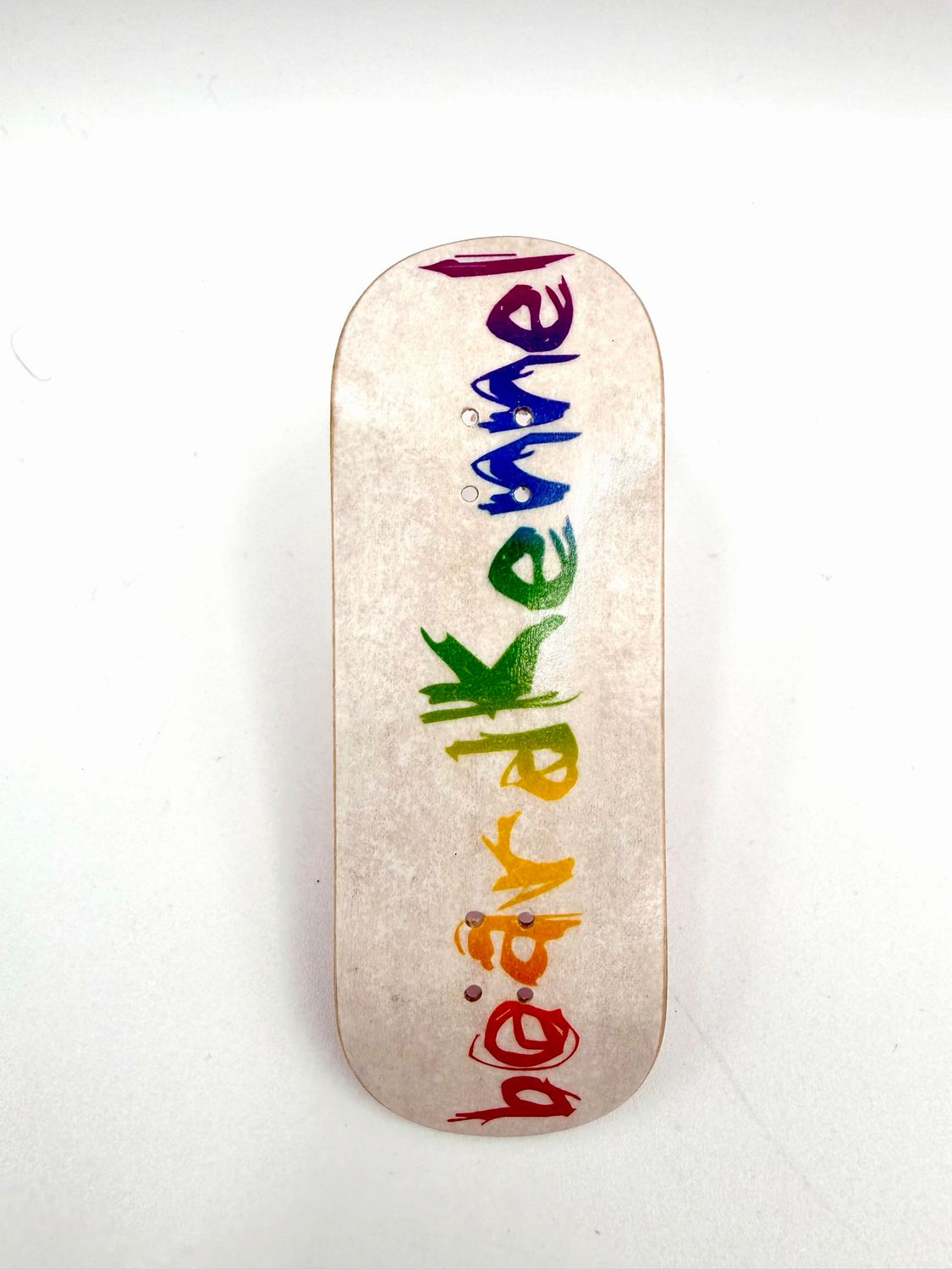 Boardkennel Fingerboard Deck Boardkennel Logo 34mm Popsicle