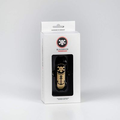 Blackriver Fingerboard Deck- Anchor Black 33.3mm Medium Concave