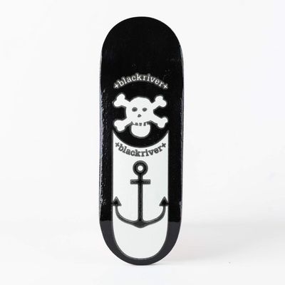 Blackriver Fingerboard Deck- Blackriver Anchor 33.3mm Glow in the Dark Medium Concave