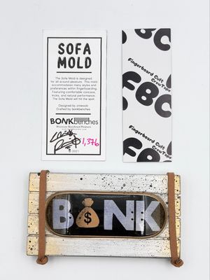 Cash x Bonk Benches Fingerboard Deck #1376