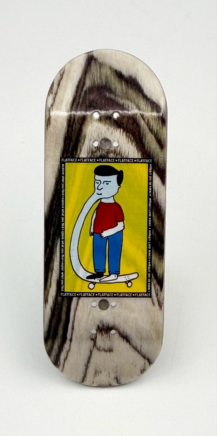 FlatFace G16 Deck - 33.6mm - John Cowart's Chinboard on Premium - Real Wear