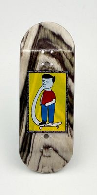 FlatFace G16 Deck - 33.6mm - John Cowart's Chinboard on Premium - Real Wear