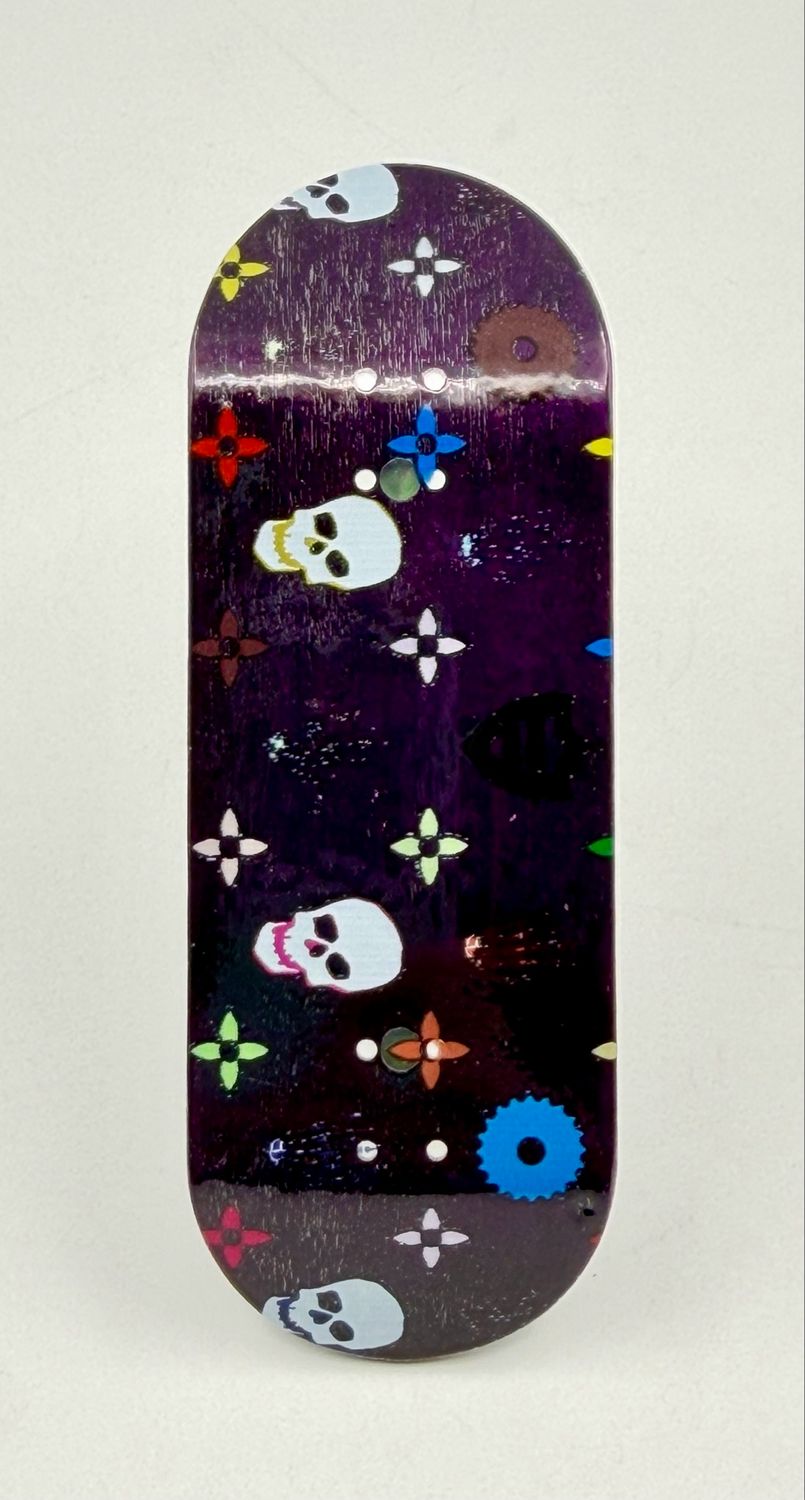 FlatFace G16 Deck - Bones Purple - 33.6mm Real Wear