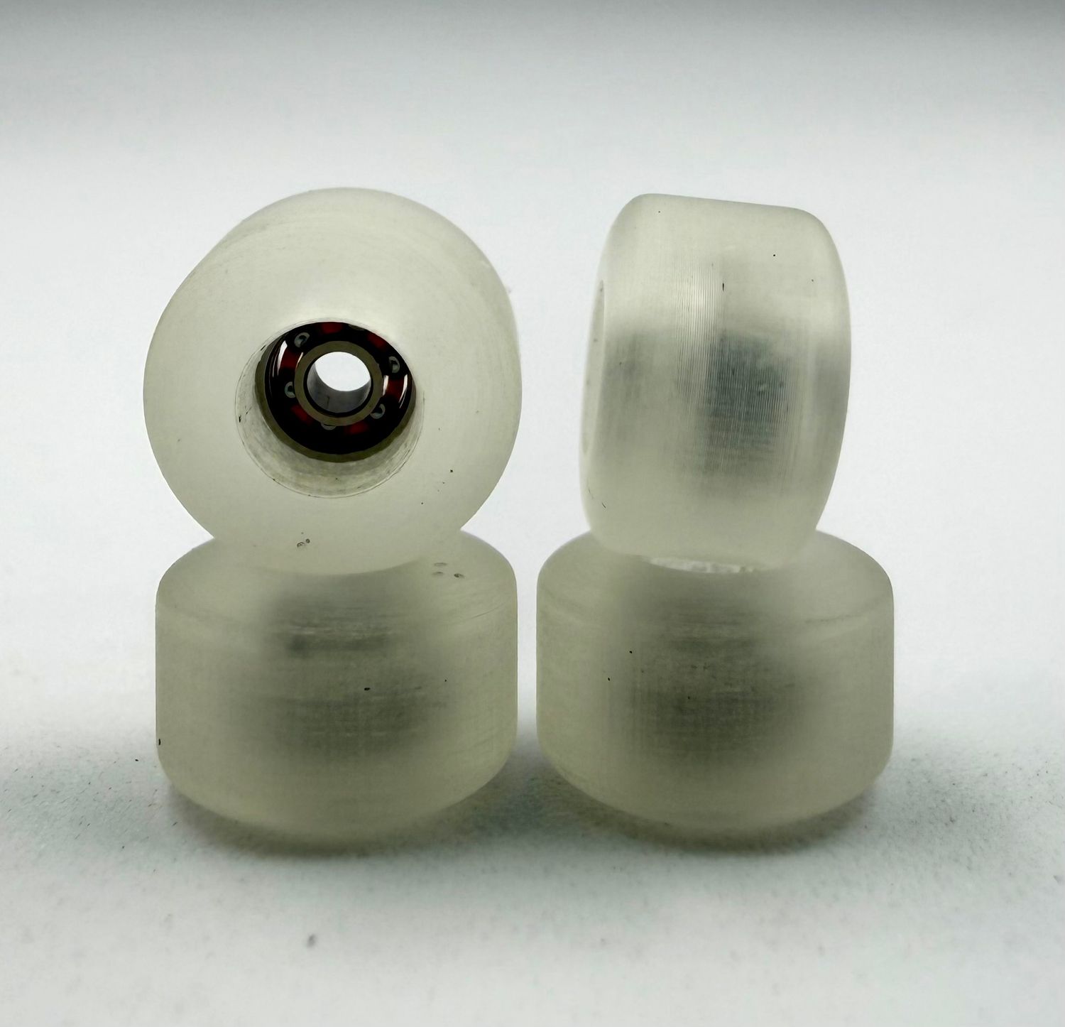 Zaneshit Z4 Fingerboard Wheels 70D , Color: Clear