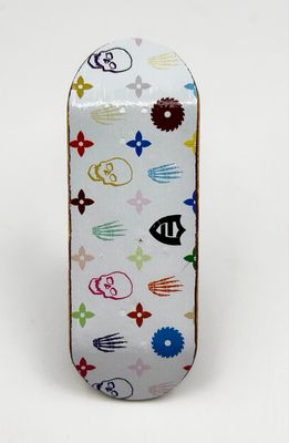FlatFace X Cowply - G15.12 33.6mm - Bones White Fingerboard Deck