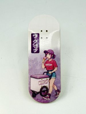 Wrkshp Fingerboards Deck Ube Gelato     