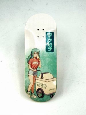 Wrkshp Fingerboards Deck Mint Gelato     